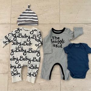 Baby Gap boy onesie’s 3-6 mo like new